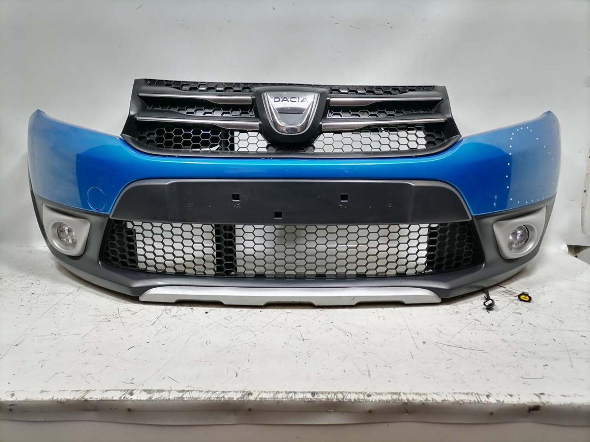 Dacia Sandero 2 original Sto&szlig;stange Stossf&auml;nger vorn Blaumetallic Bj.2016